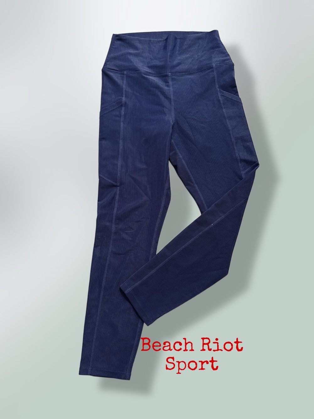 BEACH RIOT
qSPORT Navy High-Rise Girls' Leggings